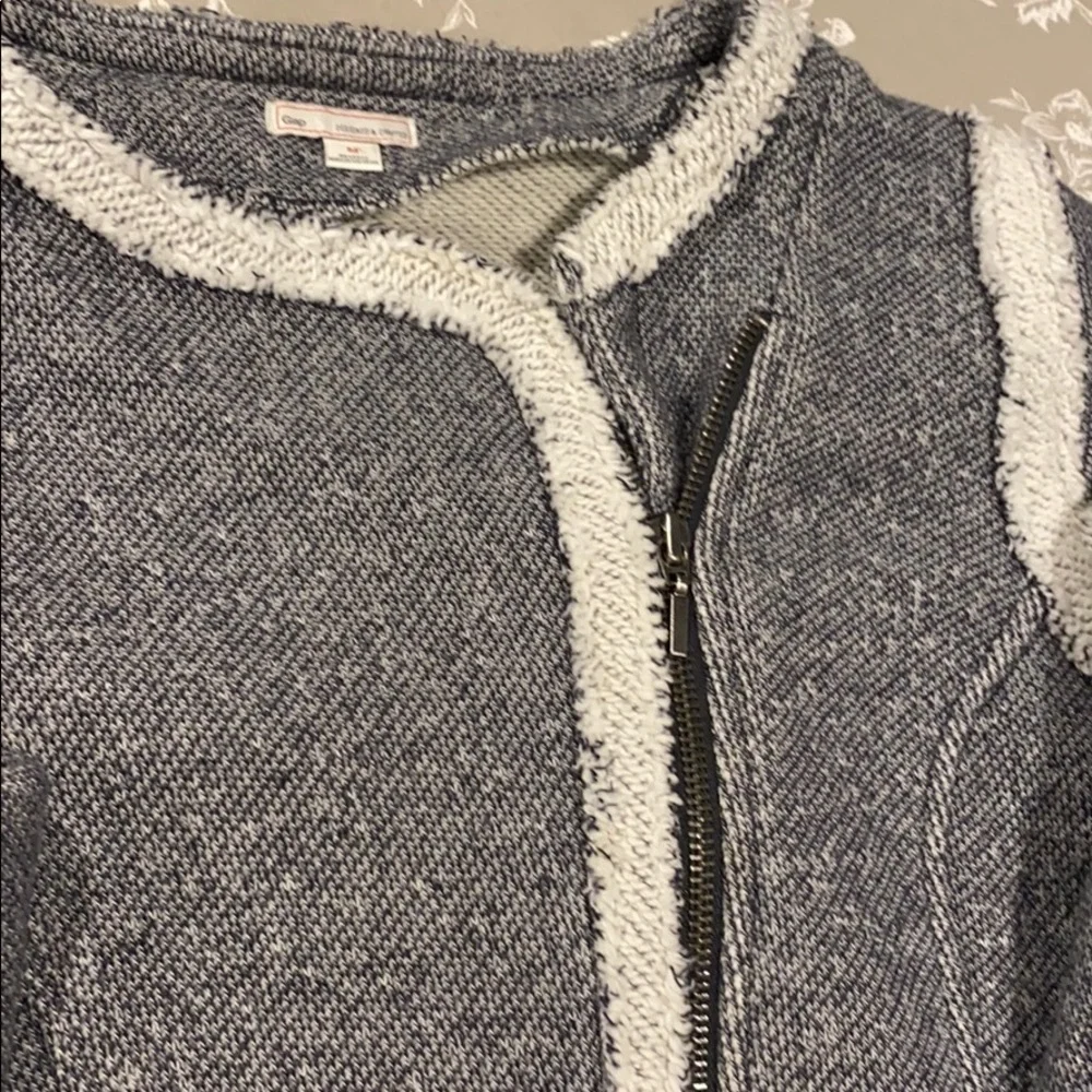 Gap French terry moto jacket